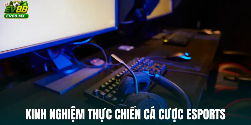 Kinh nghiệm thực chiến cá cược esports