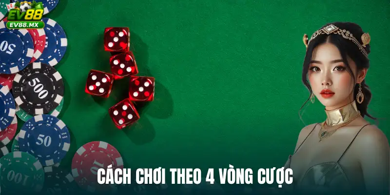 Cách chơi theo 4 vòng cược
