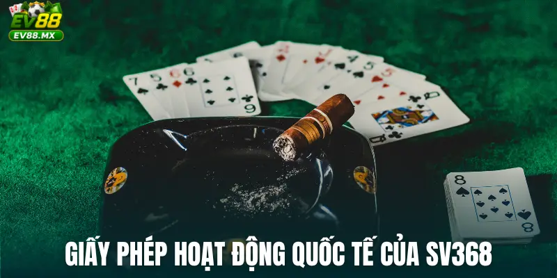 Giấy phép hoạt động quốc tế của SV368
