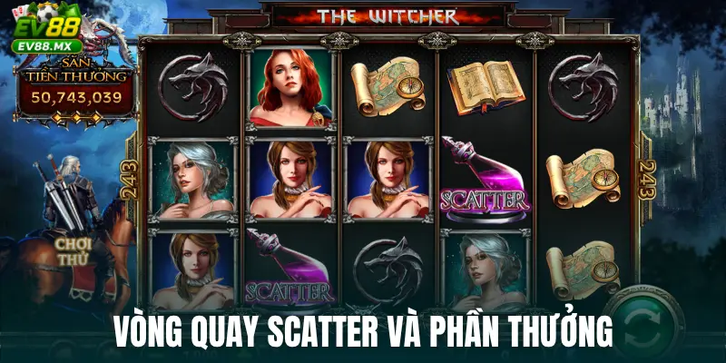 Vòng quay Scatter và phần thưởng